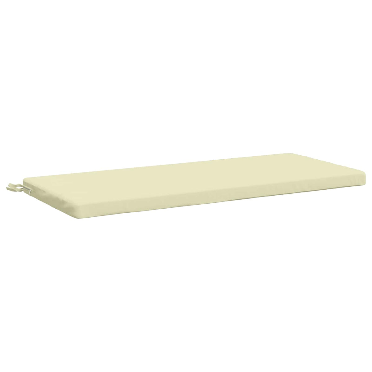 vidaXL 2-Piece Bench Cushions SOEST 2 pcs 100% Polyester Cream