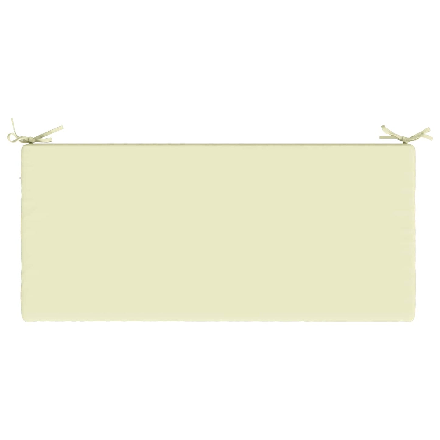 vidaXL 2-Piece Bench Cushions SOEST 2 pcs 100% Polyester Cream