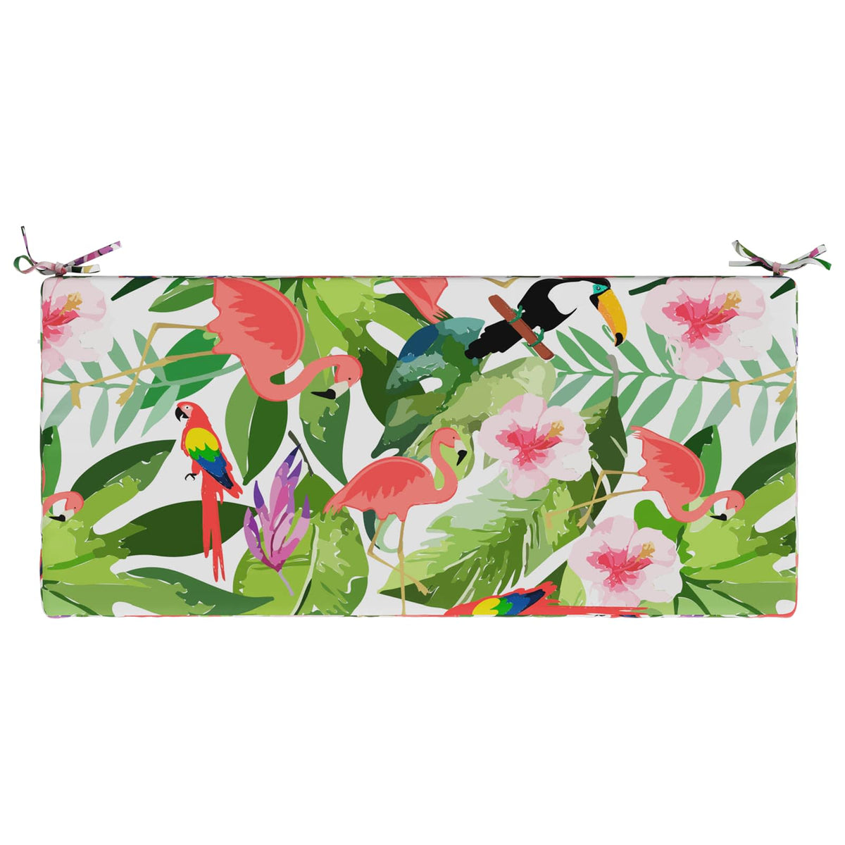 vidaXL Bench Cushion SOEST 100% Polyester Multicolour 110 x 50 x 5 cm