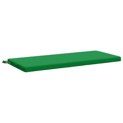 vidaXL Bench Cushion SOEST 100% Polyester Green 110 x 50 x 5 cm