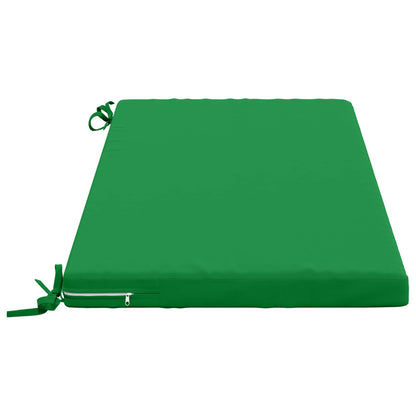 vidaXL Bench Cushion SOEST 100% Polyester Green 110 x 50 x 5 cm