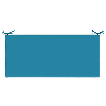 vidaXL Bench Cushion SOEST 100% Polyester Light Blue 110 x 50 x 5 cm