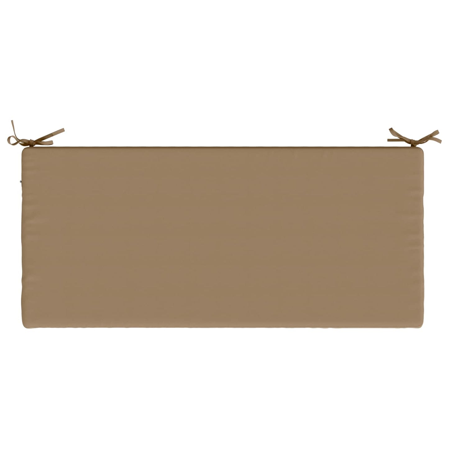 vidaXL Bench Cushion SOEST 100% Polyester Taupe 110 x 50 x 5 cm