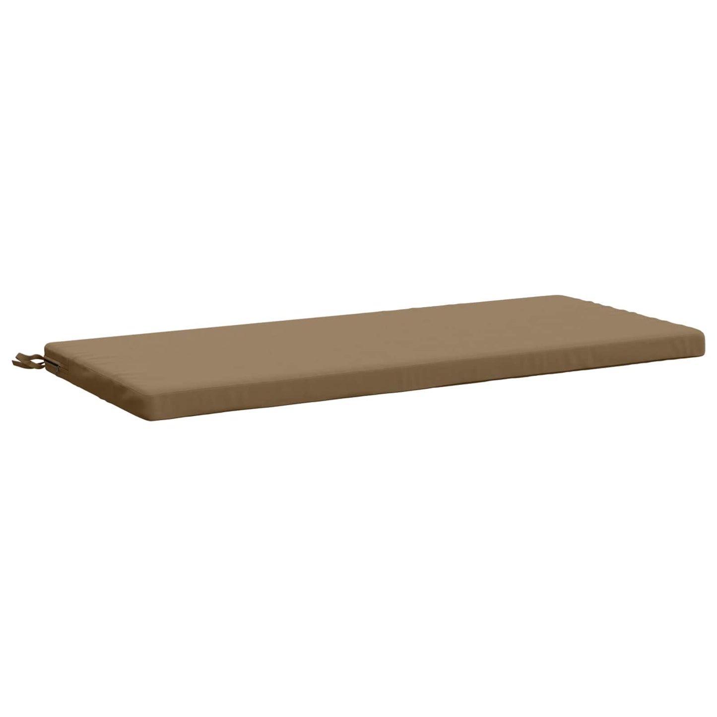 vidaXL 2-Piece Bench Cushions SOEST 2 pcs 100% Polyester Taupe