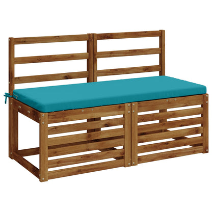 vidaXL Bench Cushion SOEST 100% Polyester Turquoise 110 x 50 x 5 cm
