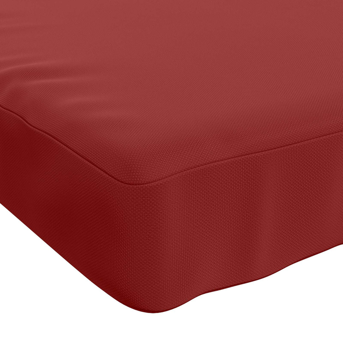 vidaXL 2-Piece Bench Cushions SOEST 2 pcs 100% Polyester Wine Red