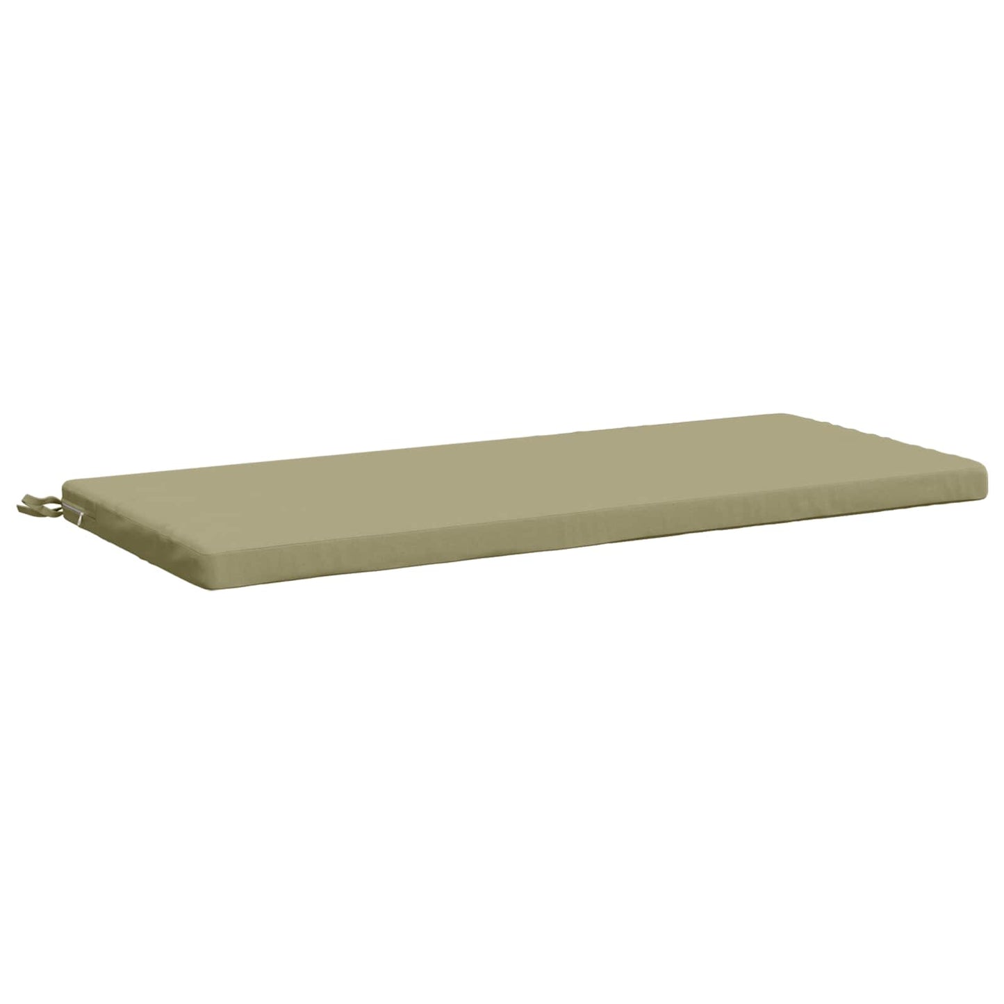 vidaXL Bench Cushion SOEST 100% Polyester Light Green 120 x 50 x 5 cm