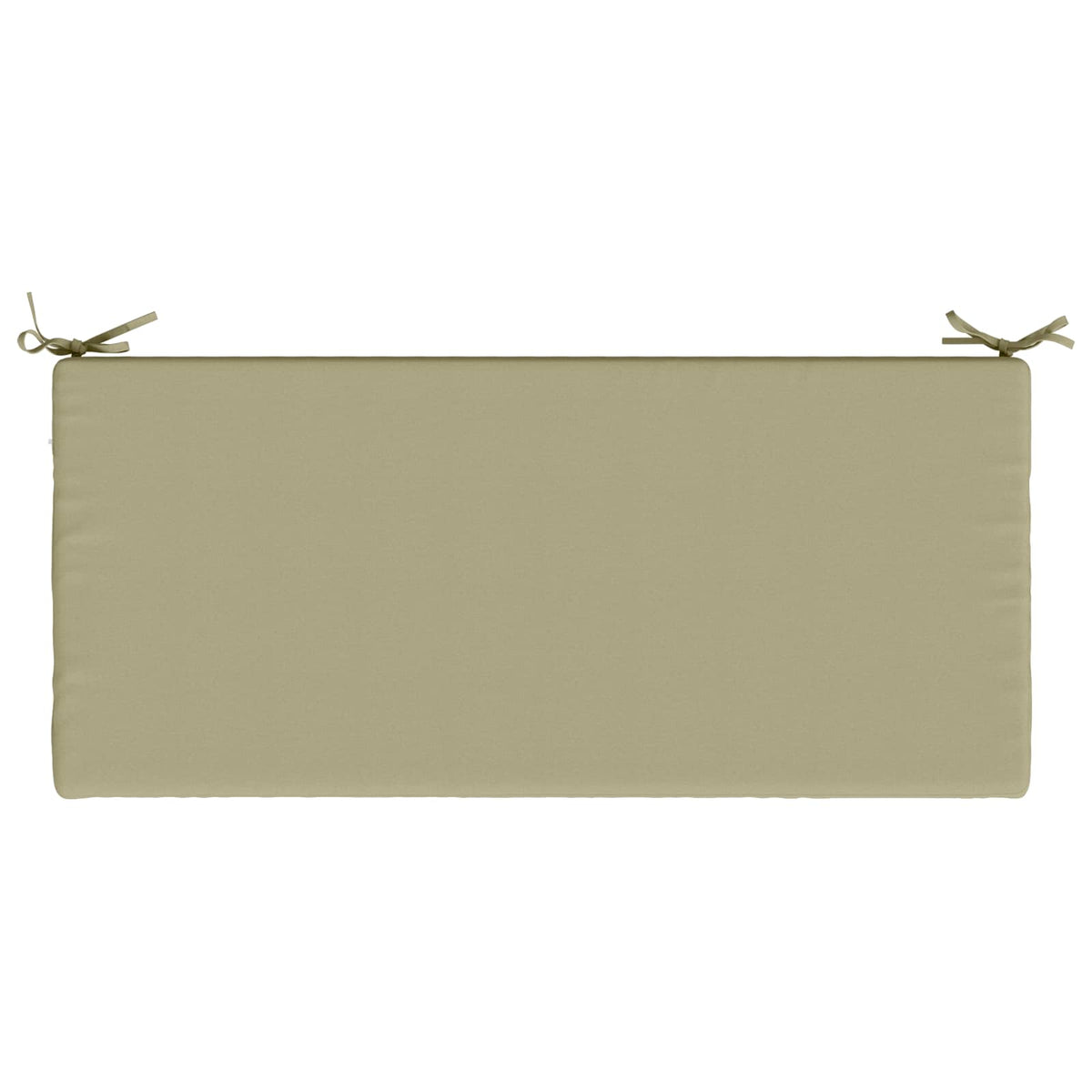 vidaXL Bench Cushion SOEST 100% Polyester Light Green 120 x 50 x 5 cm