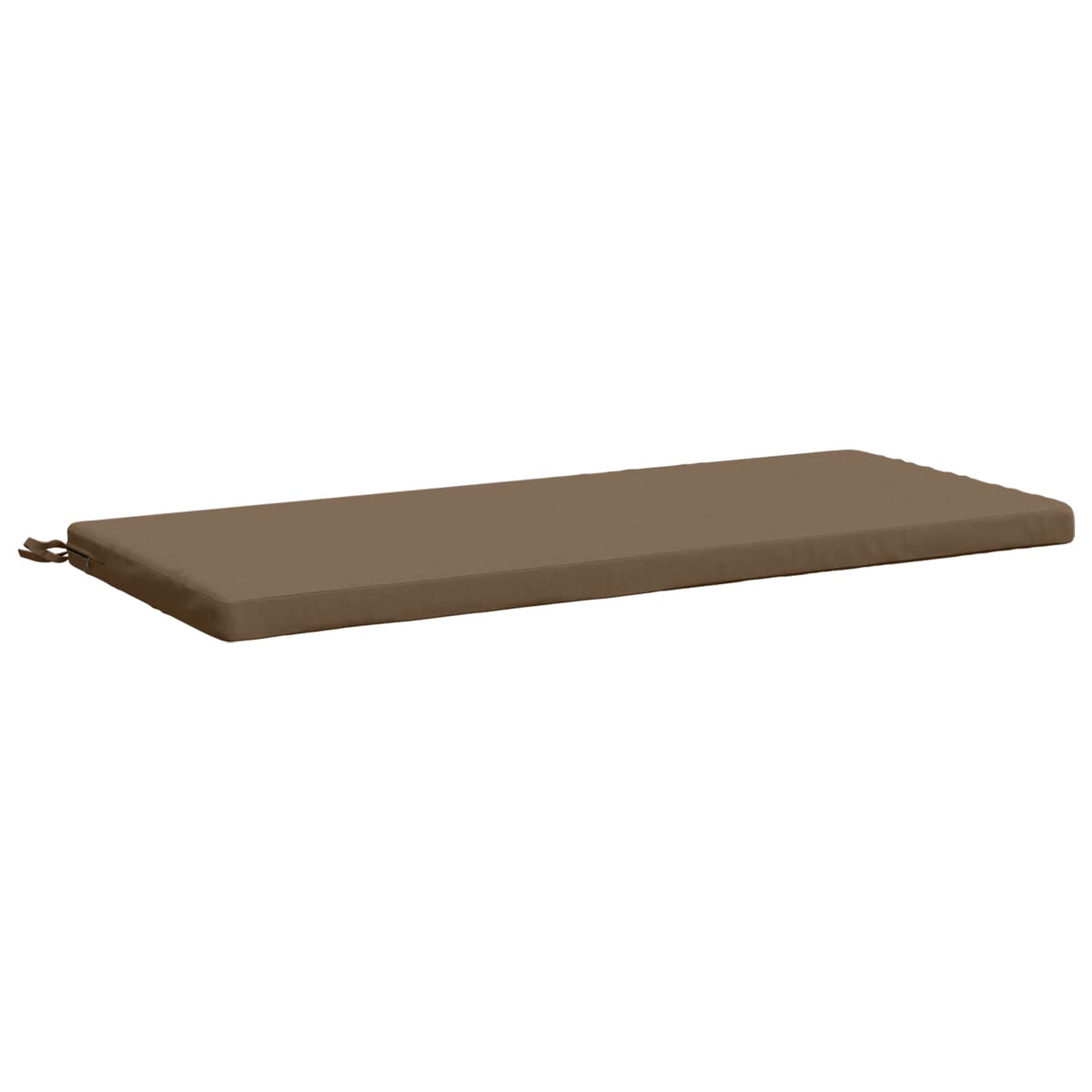 vidaXL 2-Piece Bench Cushions SOEST 2 pcs 100% Polyester Taupe