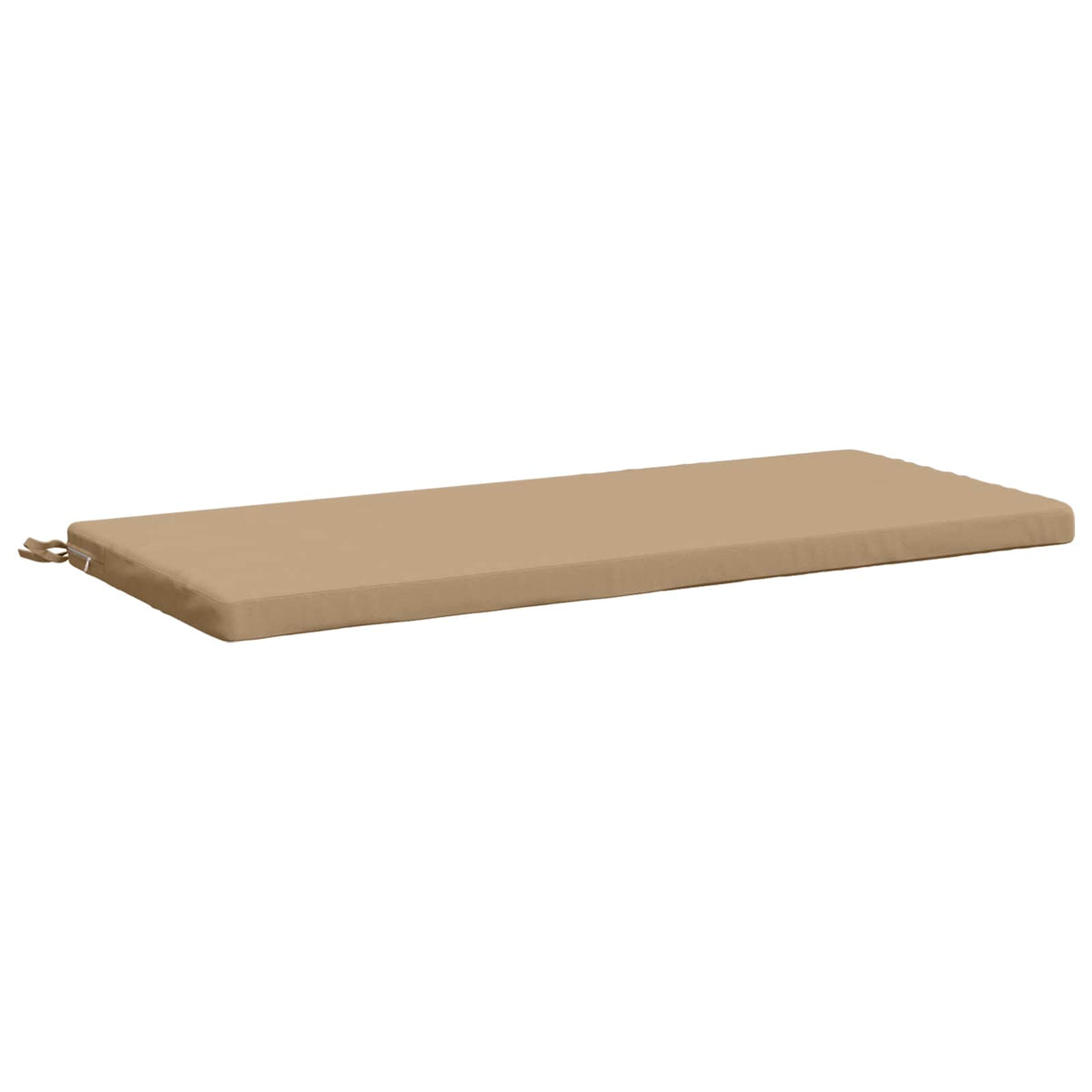 vidaXL Bench Cushion SOEST 100% Polyester Sand 120 x 50 x 5 cm