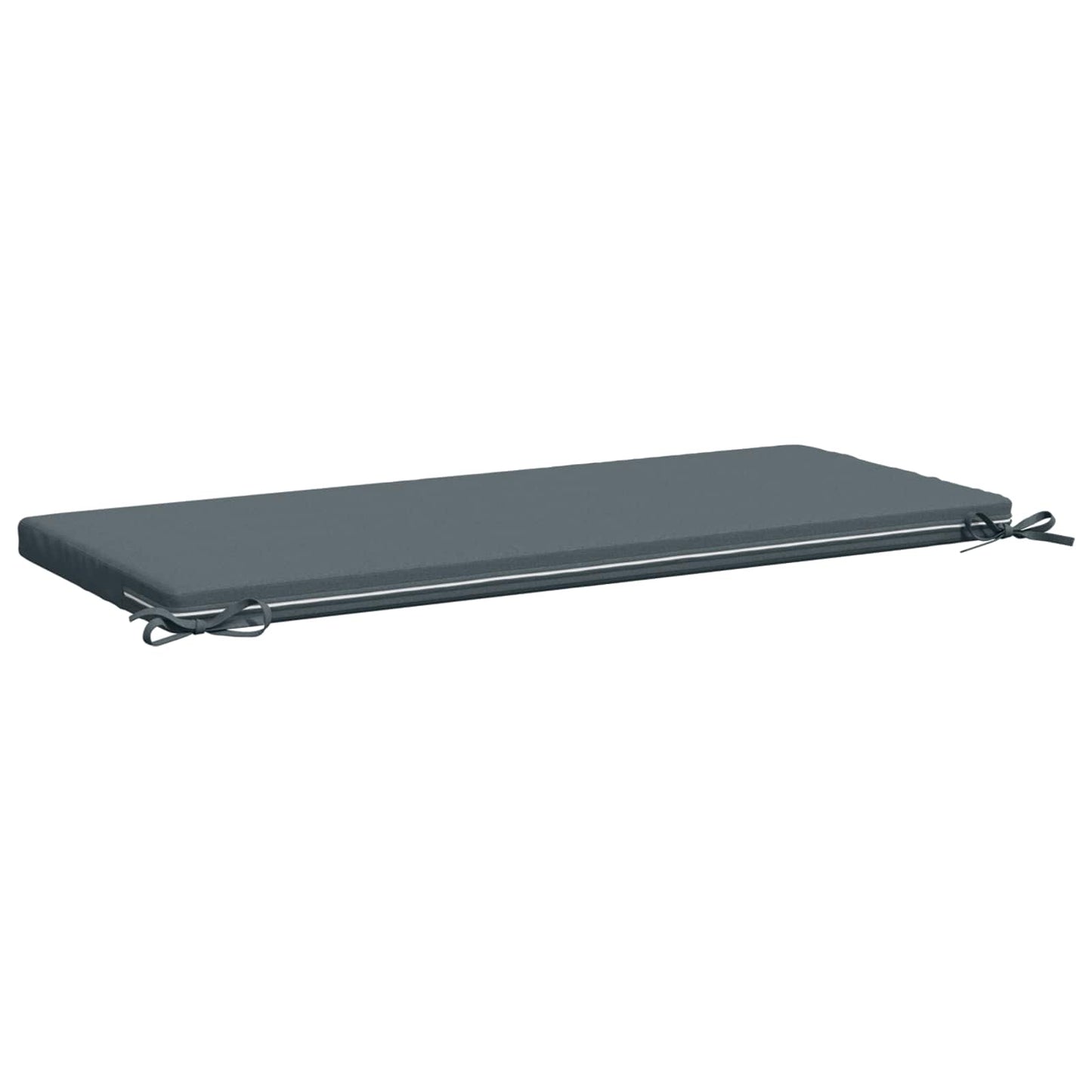 vidaXL Bench Cushion SOEST 100% Polyester Blue 120 x 50 x 5 cm