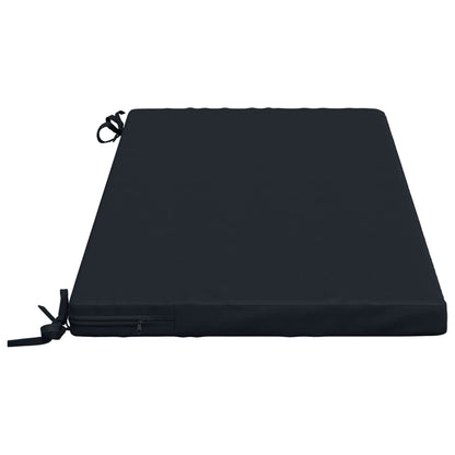 vidaXL Bench Cushion SOEST 100% Polyester Dark Blue 120 x 50 x 5 cm