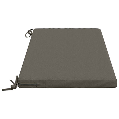 vidaXL 2-Piece Bench Cushions SOEST 2 pcs 100% Polyester Grey