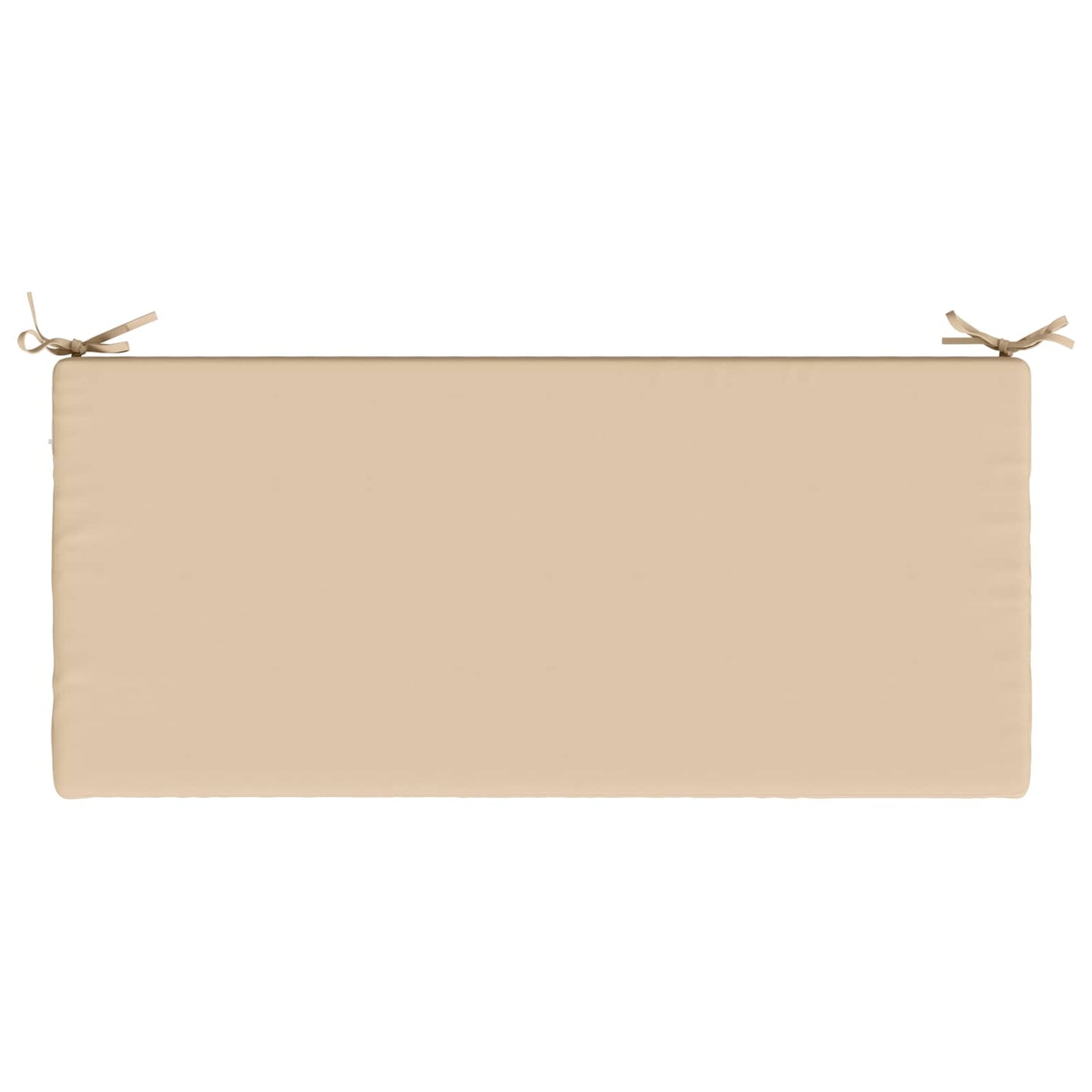 vidaXL Bench Cushion SOEST 100% Polyester Cream 120 x 50 x 5 cm
