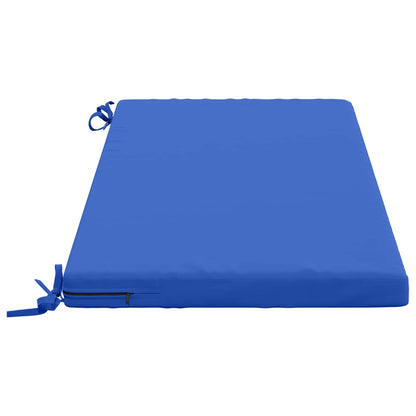 vidaXL 2-Piece Bench Cushions SOEST 2 pcs 100% Polyester Royal Blue