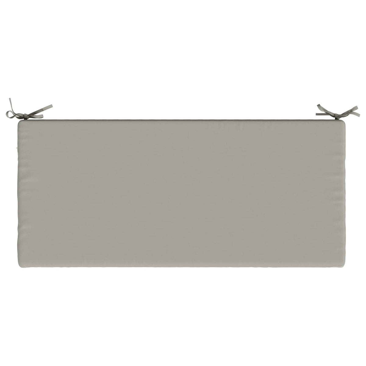 vidaXL Bench Cushion SOEST 100% Polyester Grey 120 x 50 x 5 cm