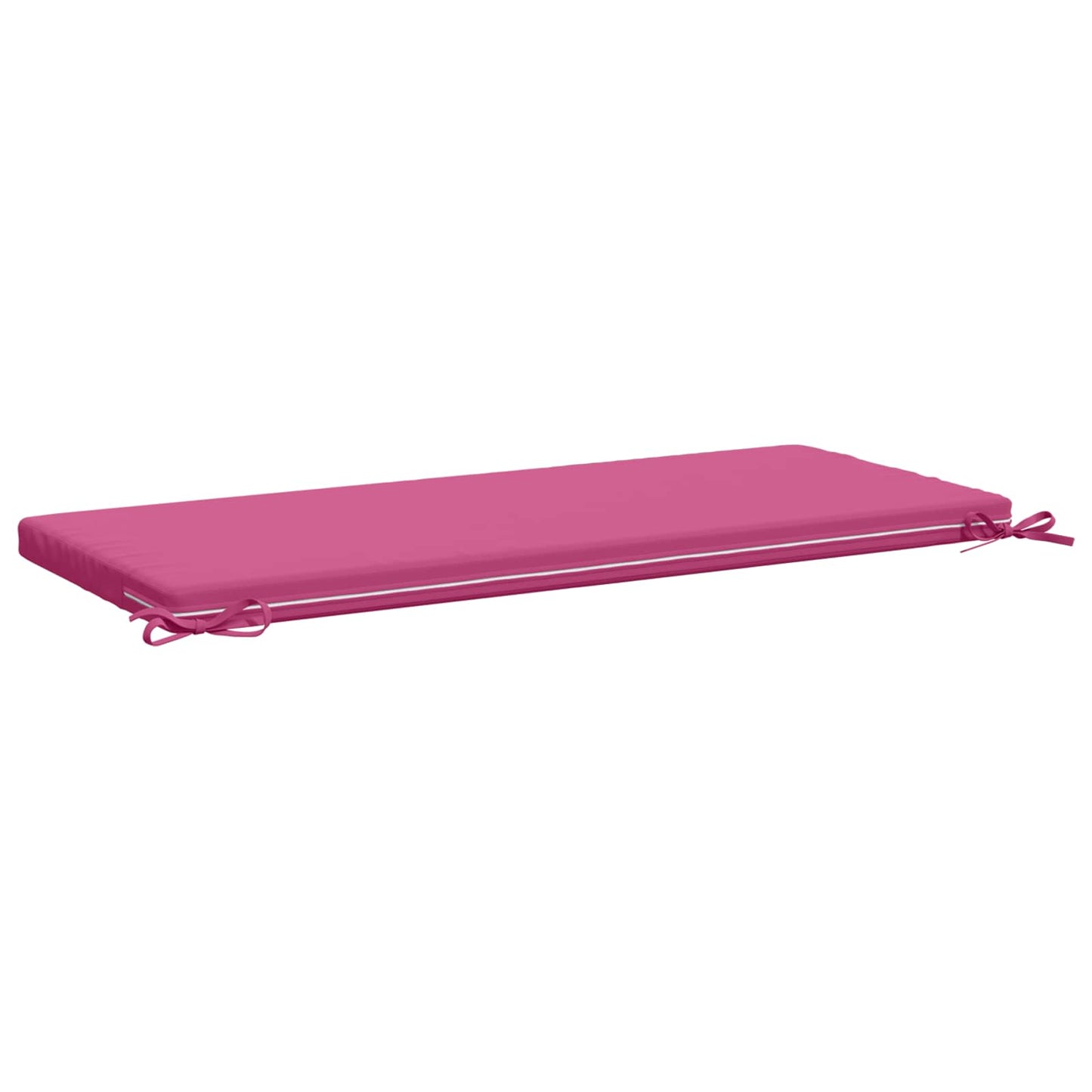 vidaXL Bench Cushion SOEST 100% Polyester Pink 120 x 50 x 5 cm