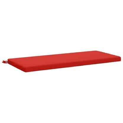 vidaXL 2-Piece Bench Cushions SOEST 2 pcs 100% Polyester Red