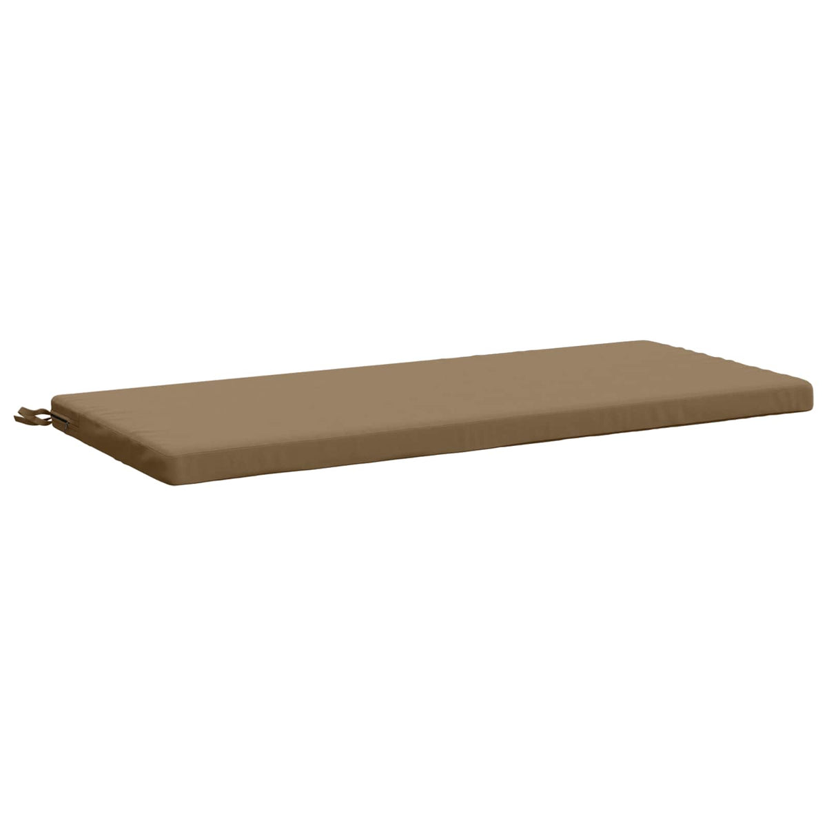 vidaXL 2-Piece Bench Cushions SOEST 2 pcs 100% Polyester Taupe