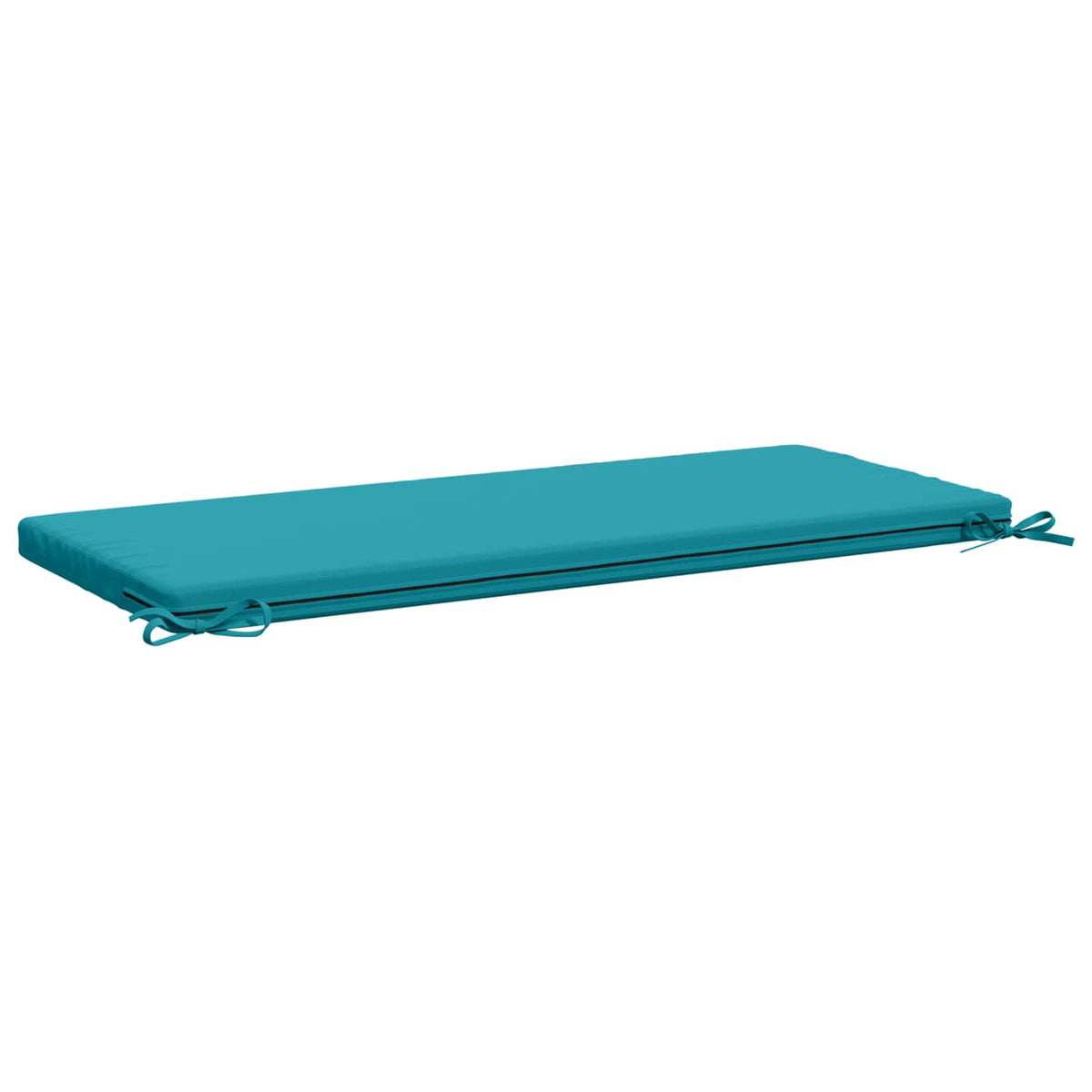 vidaXL Bench Cushion SOEST 100% Polyester Turquoise 120 x 50 x 5 cm