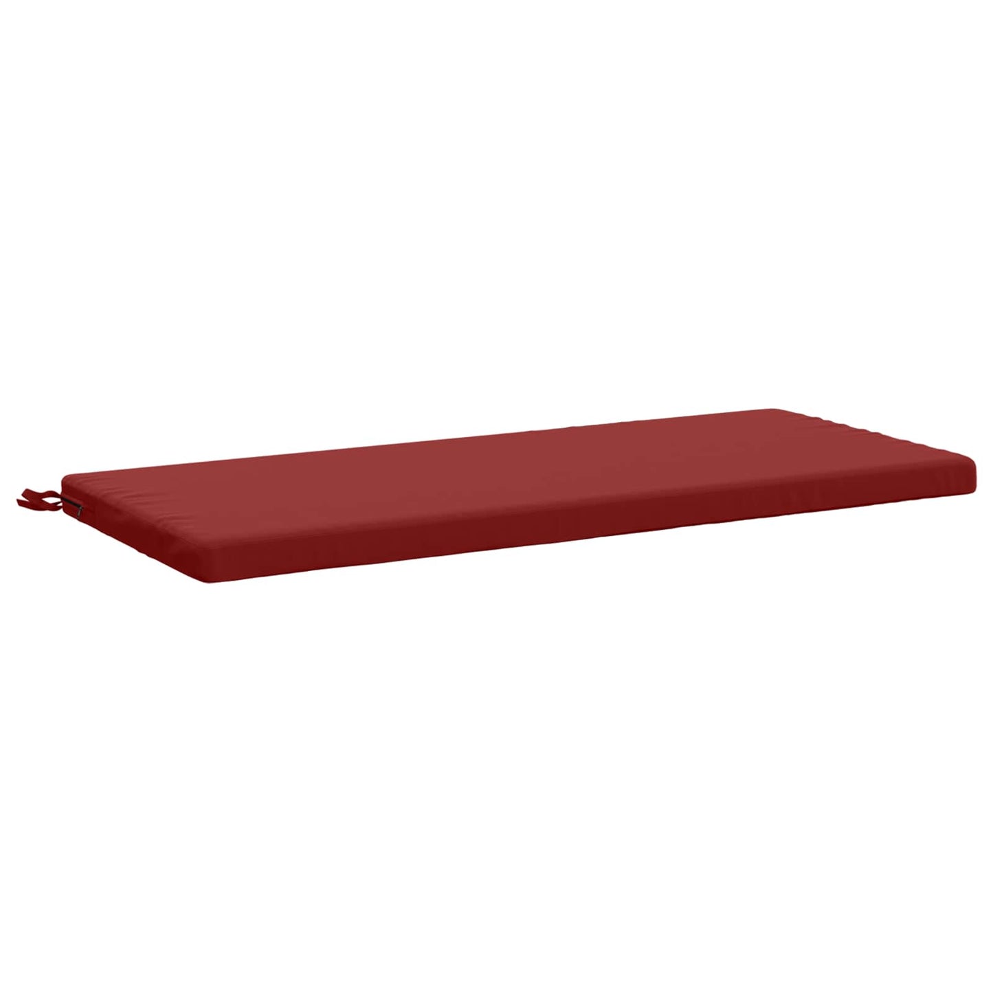 vidaXL 2-Piece Bench Cushions SOEST 2 pcs 100% Polyester Wine Red