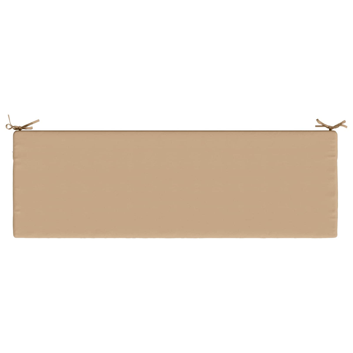 vidaXL Bench Cushion SOEST 100% Polyester Sand 140 x 50 x 5 cm
