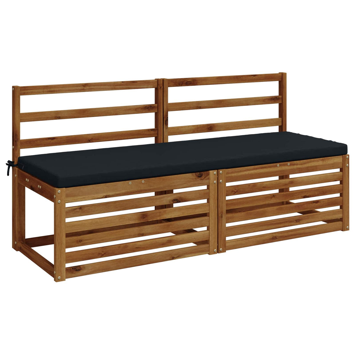 vidaXL Bench Cushion SOEST 100% Polyester Dark Blue 140 x 50 x 5 cm