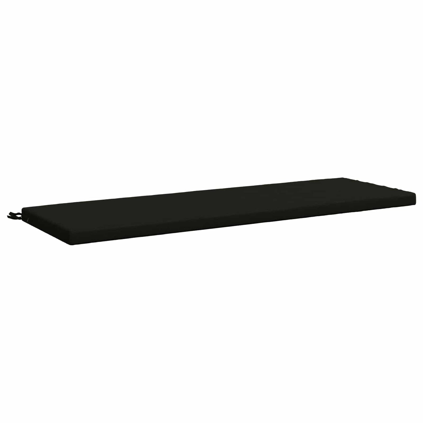 vidaXL 2-Piece Bench Cushions SOEST 2 pcs 100% Polyester Black