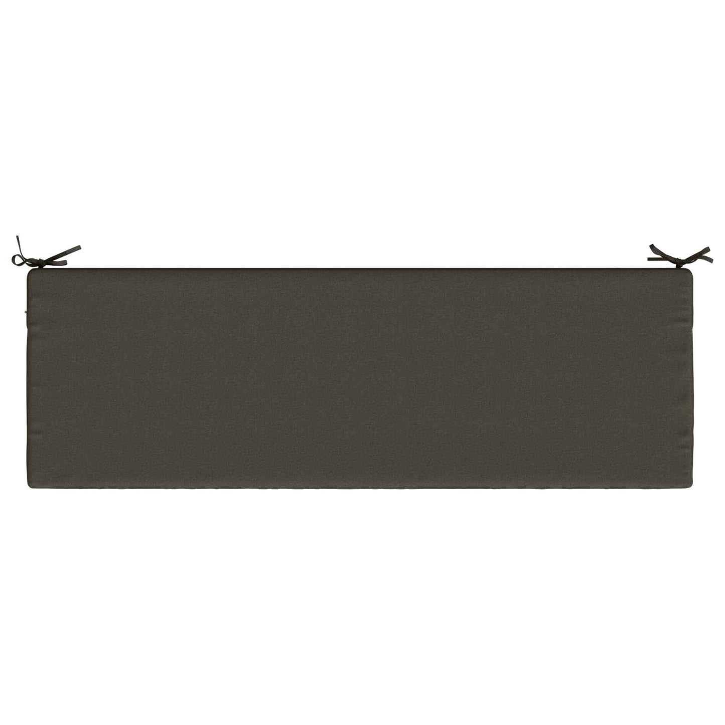 vidaXL Bench Cushion SOEST 100% Polyester Anthracite 140 x 50 x 5 cm