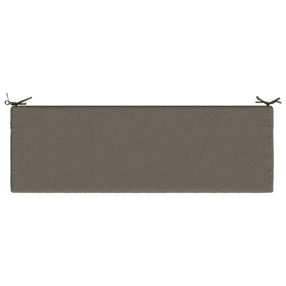 vidaXL 2-Piece Bench Cushions SOEST 2 pcs 100% Polyester Grey