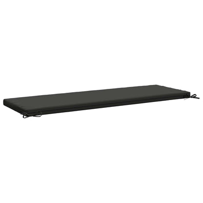 vidaXL 2-Piece Bench Cushions SOEST 2 pcs 100% Polyester Anthracite