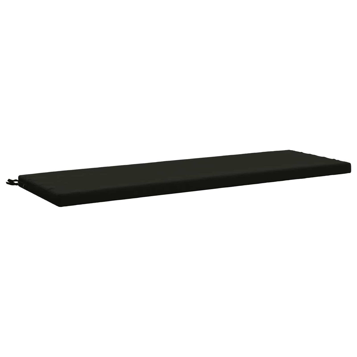 vidaXL 2-Piece Bench Cushions SOEST 2 pcs 100% Polyester Black