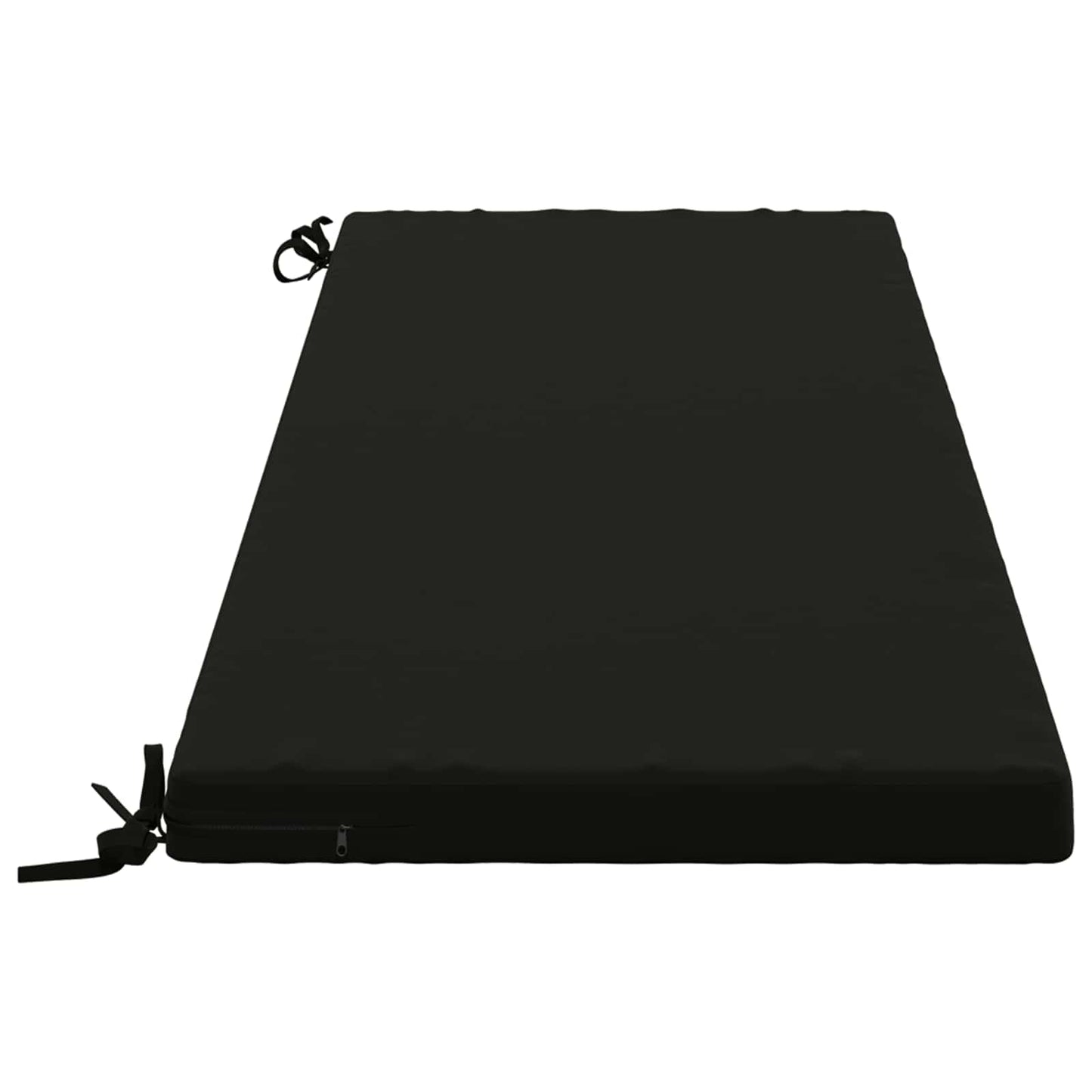 vidaXL 2-Piece Bench Cushions SOEST 2 pcs 100% Polyester Black