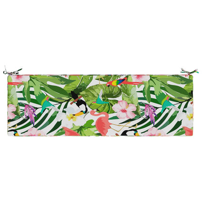 vidaXL 2-Piece Bench Cushions SOEST 2 pcs 100% Polyester Multicolour