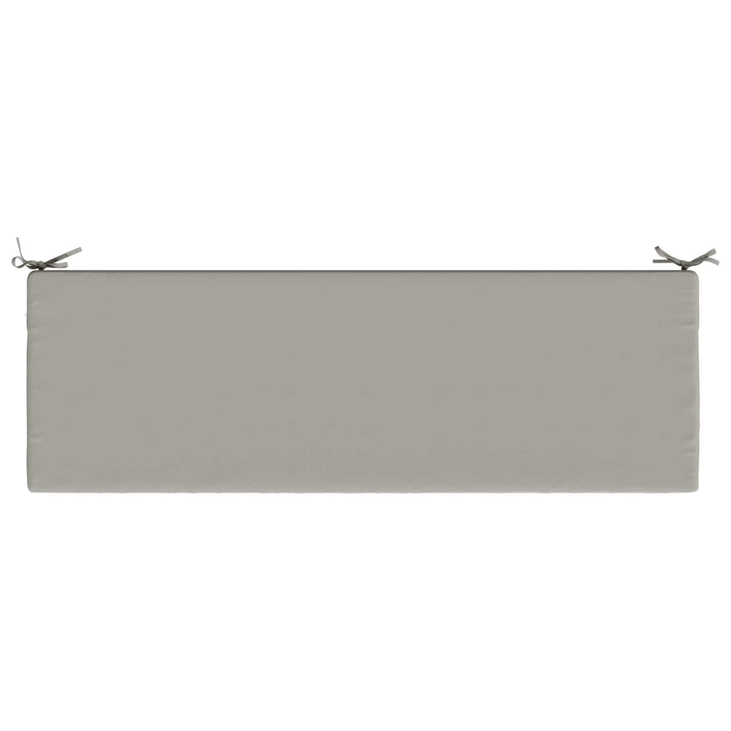 vidaXL 2-Piece Bench Cushions SOEST 2 pcs 100% Polyester Grey