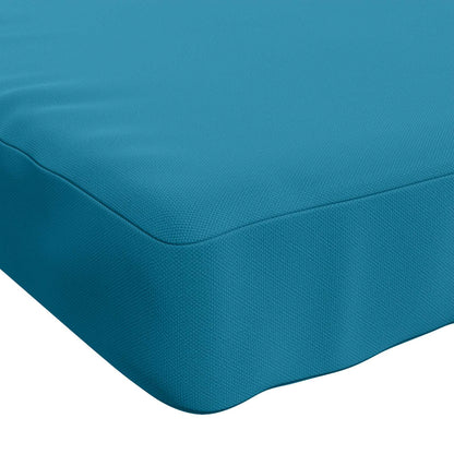 vidaXL Bench Cushion SOEST 100% Polyester Light Blue 140 x 50 x 5 cm