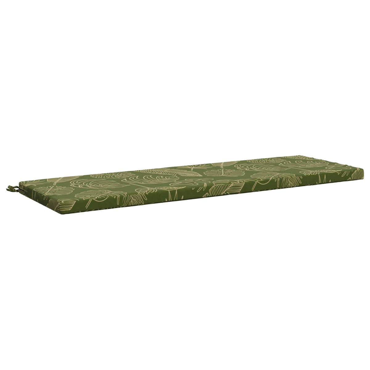 vidaXL 2-Piece Bench Cushions SOEST 2 pcs 100% Polyester Leaf Design