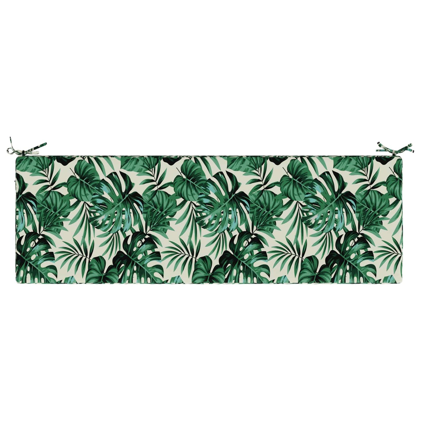 vidaXL 2-Piece Bench Cushions SOEST 2 pcs 100% Polyester Leaf Pattern