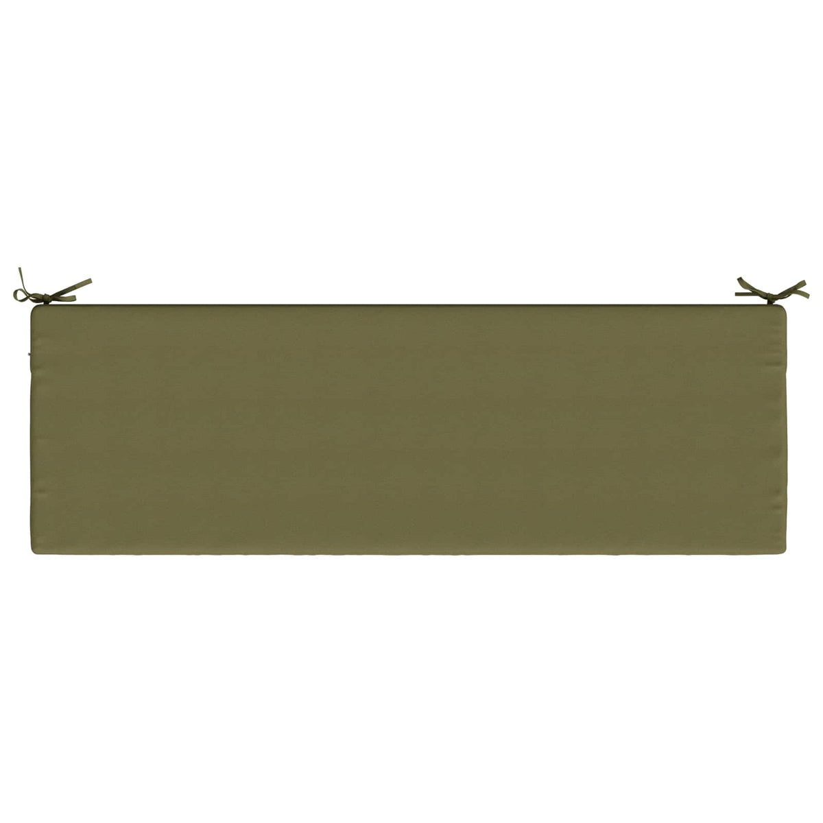 vidaXL 2-Piece Bench Cushions SOEST 2 pcs 100% Polyester Olive Green