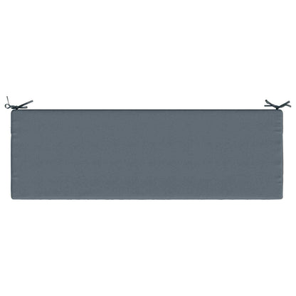 vidaXL Bench Cushion SOEST 100% Polyester Blue 150 x 50 x 5 cm