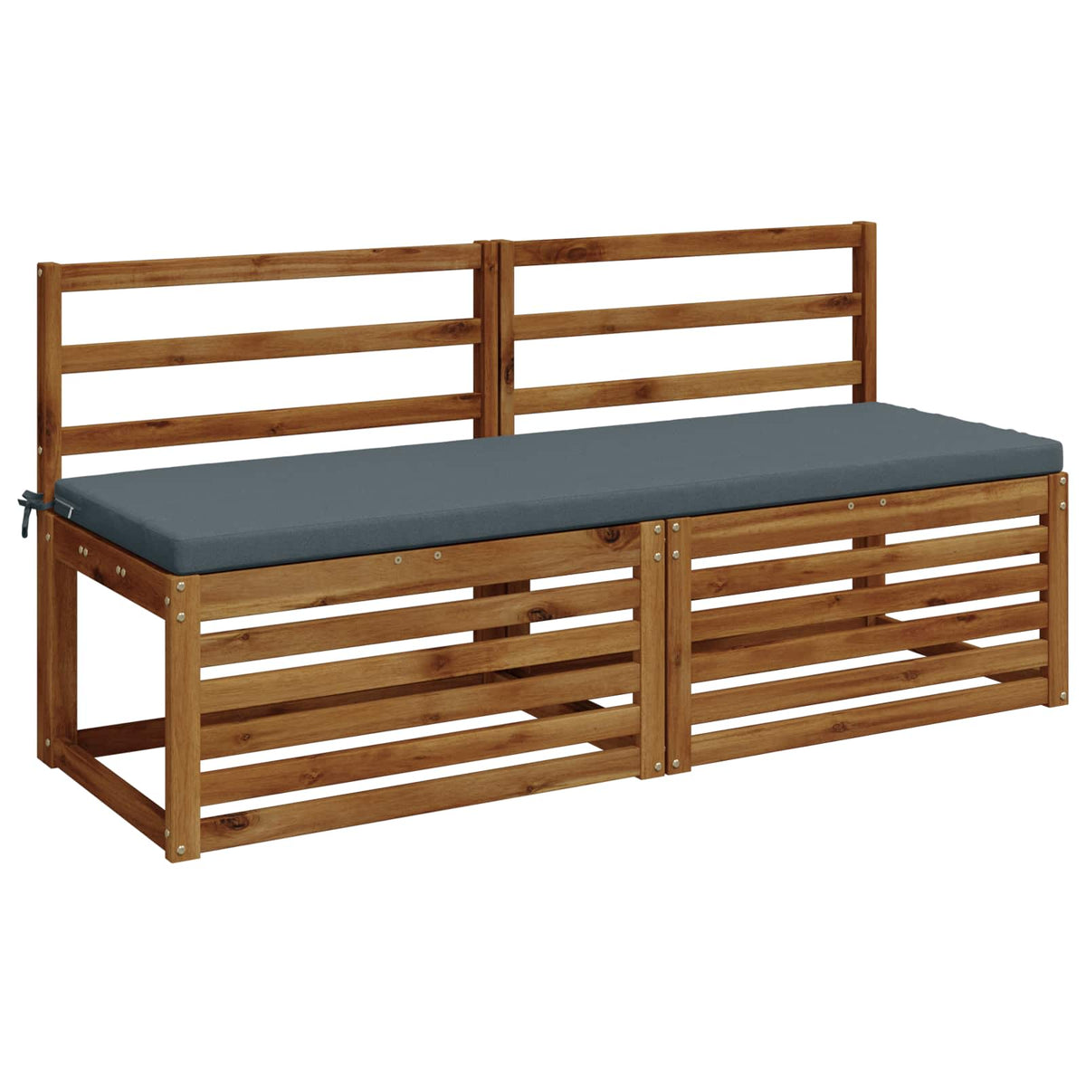 vidaXL 2-Piece Bench Cushions SOEST 2 pcs 100% Polyester Blue