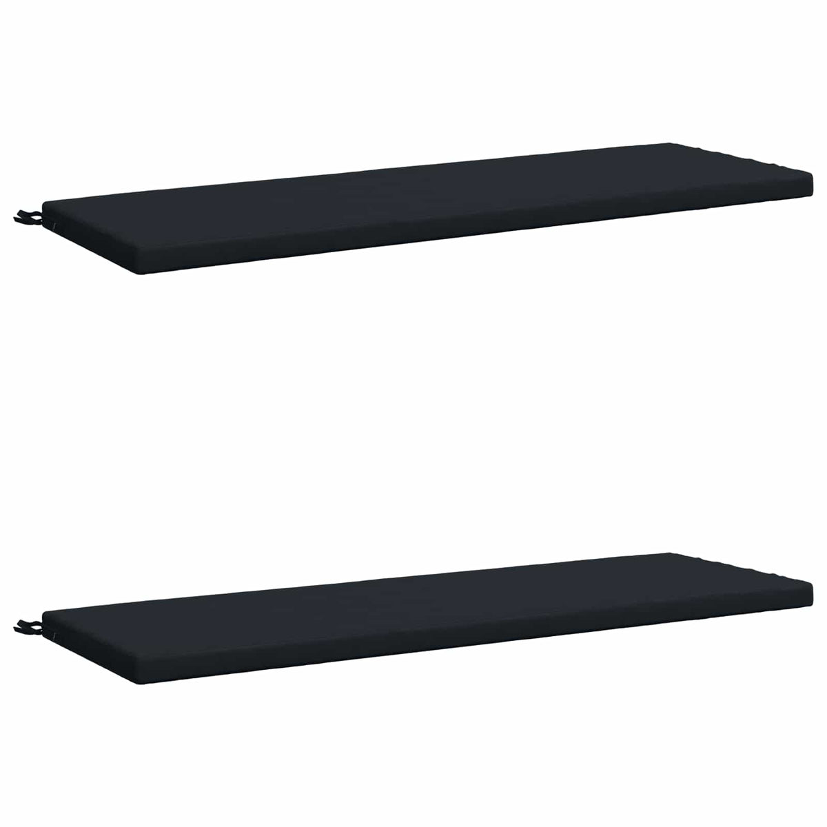 vidaXL 2-Piece Bench Cushions SOEST 2 pcs 100% Polyester Dark Blue