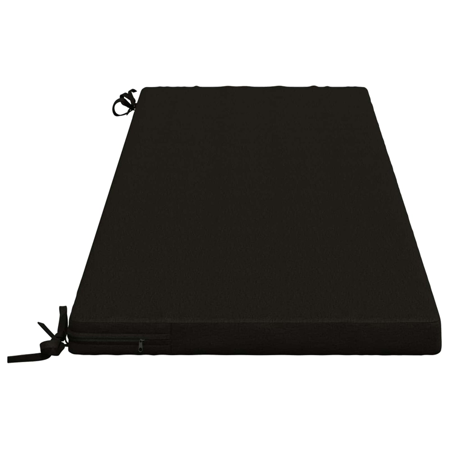 vidaXL 2-Piece Bench Cushions SOEST 2 pcs 100% Polyester Black