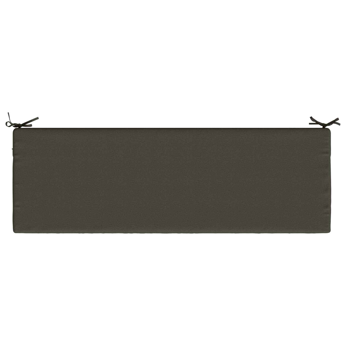 vidaXL 2-Piece Bench Cushions SOEST 2 pcs 100% Polyester Anthracite