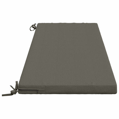 vidaXL 2-Piece Bench Cushions SOEST 2 pcs 100% Polyester Grey