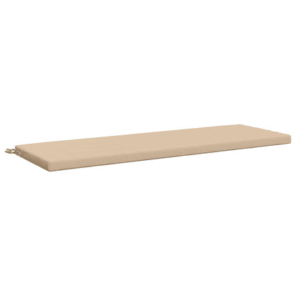 vidaXL 2-Piece Bench Cushions SOEST 2 pcs 100% Polyester Cream