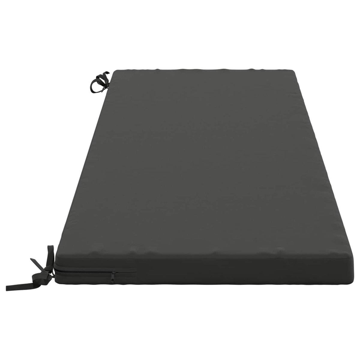 vidaXL 2-Piece Bench Cushions SOEST 2 pcs 100% Polyester Anthracite