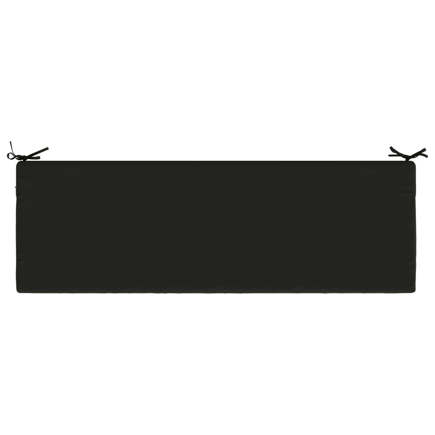 vidaXL 2-Piece Bench Cushions SOEST 2 pcs 100% Polyester Black