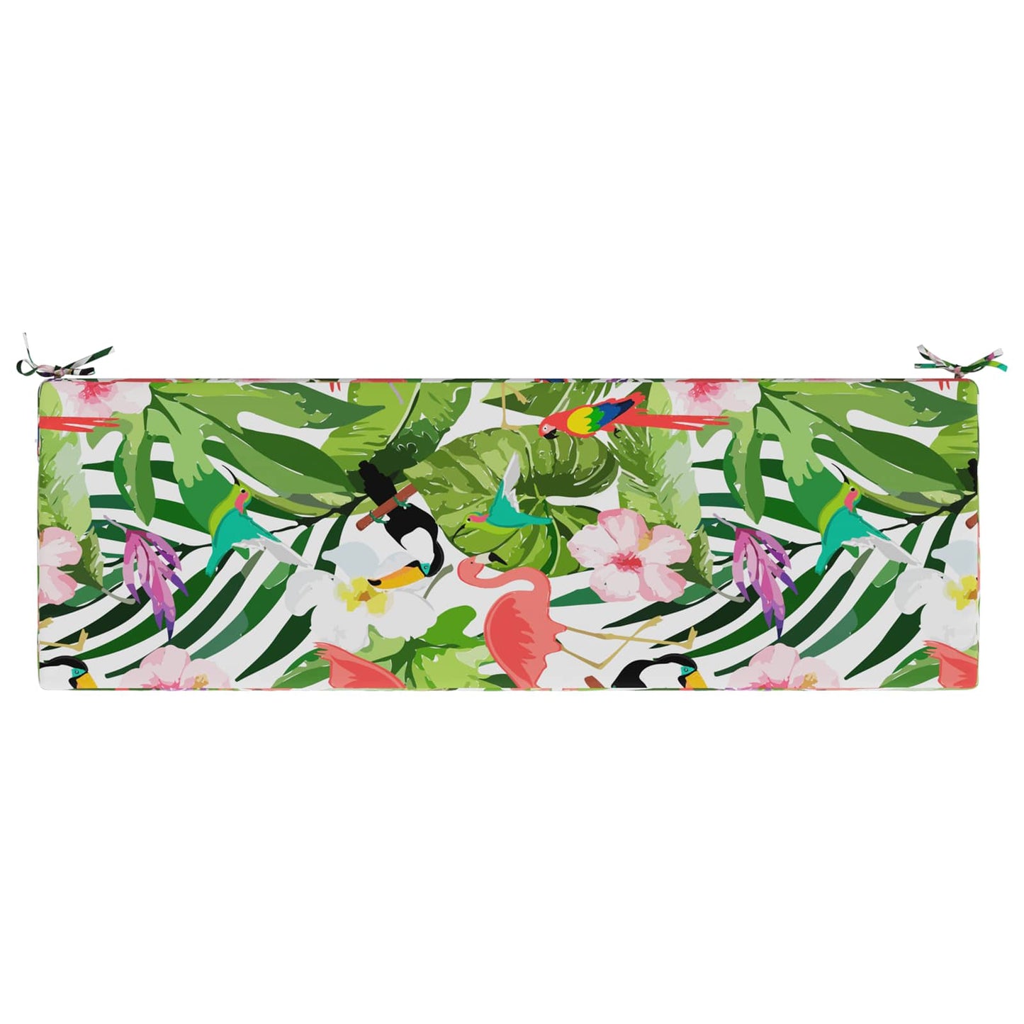 vidaXL Bench Cushion SOEST 100% Polyester Multicolour 150 x 50 x 5 cm
