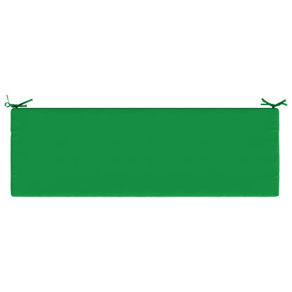 vidaXL 2-Piece Bench Cushions SOEST 2 pcs 100% Polyester Green